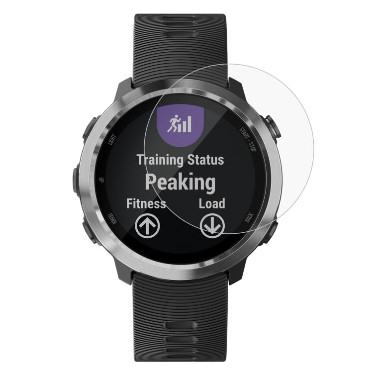 ENKAY Hat-Prince for Garmin Forerunner 645 0.2mm 9H Surface Hardness 2.15D Curved Edge Tempered Glass Screen Protector