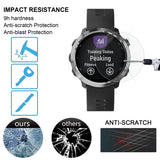 ENKAY Hat-Prince for Garmin Forerunner 645 0.2mm 9H Surface Hardness 2.15D Curved Edge Tempered Glass Screen Protector