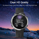 2 PCS ENKAY Hat-Prince for Garmin Forerunner 645 0.2mm 9H Surface Hardness 2.15D Curved Edge Tempered Glass Screen Protector