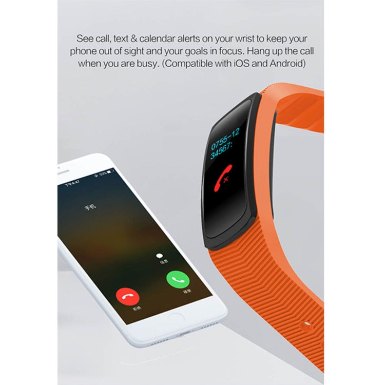 SMA-B3 Fitness Tracker 0.96 inch Bluetooth Smart Bracelet, IP67 Waterproof, Support Activity Traker / Heart Rate Monitor / Blood Pressure Monitor / Remote Capture, SMA-B3/Black, SMA-B3/Orange, SMA-B3/Green, SMA-B3/Blue