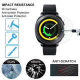 ENKAY Hat-Prince for Samsung Gear Sport Smart Watch 0.2mm 9H Surface Hardness 2.15D Explosion-proof Tempered Glass Screen Film, For Samsung Gear Sport
