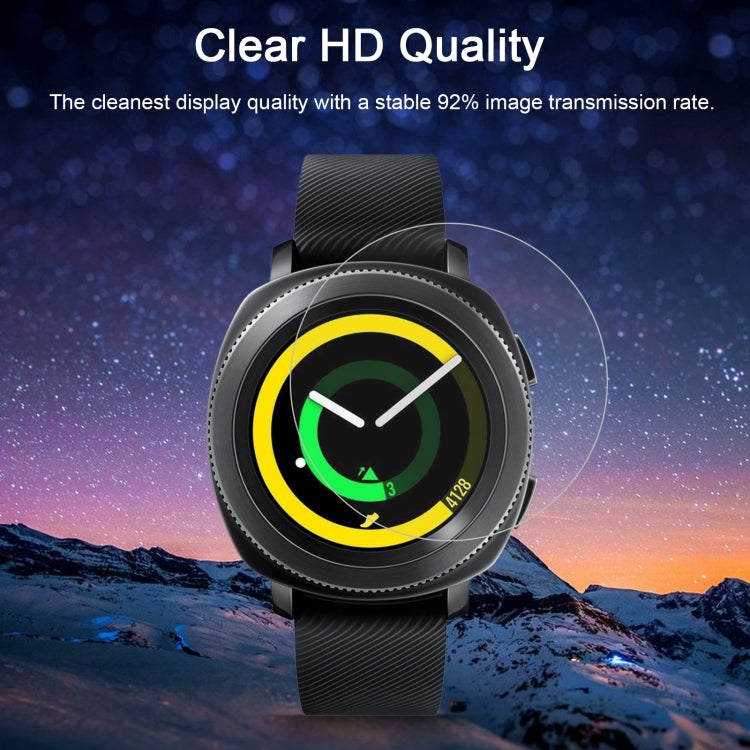 ENKAY Hat-Prince for Samsung Gear Sport Smart Watch 0.2mm 9H Surface Hardness 2.15D Explosion-proof Tempered Glass Screen Film, For Samsung Gear Sport