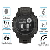 2 PCS ENKAY Hat-Prince 0.2mm 9H 2.15D Curved Edge Tempered Glass Film for Garmin Instinct Intelligent Sports Watch, 2 PCS Garmin Instinct