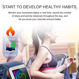 TD19 1.14 inches IPS Screen Smart Bracelet IP67 Waterproof, Support Call Reminder / Heart Rate Monitoring / Blood Pressure Monitoring / Sleep Monitoring / Remote Camera