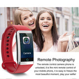 TD19 1.14 inches IPS Screen Smart Bracelet IP67 Waterproof, Support Call Reminder / Heart Rate Monitoring / Blood Pressure Monitoring / Sleep Monitoring / Remote Camera