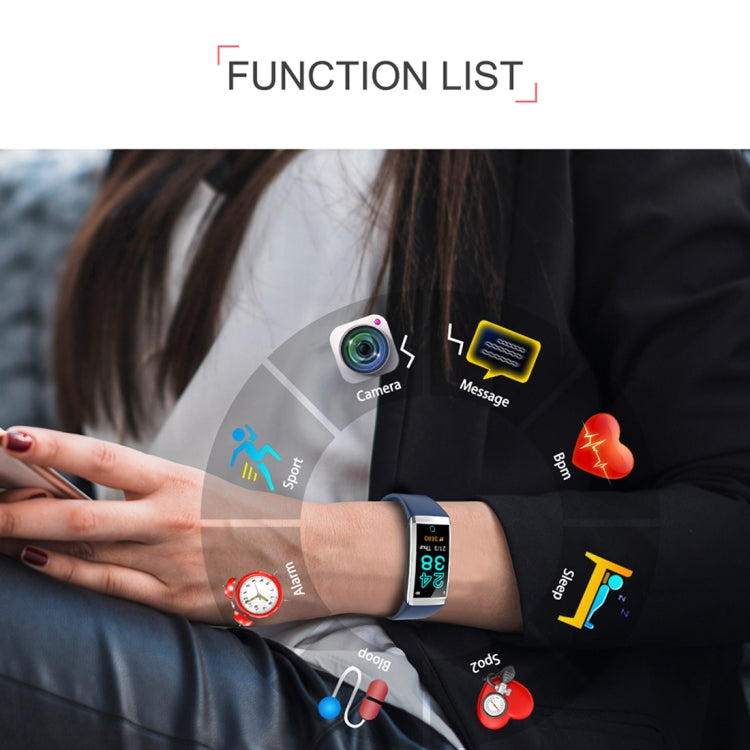 TD19 1.14 inches IPS Screen Smart Bracelet IP67 Waterproof, Support Call Reminder / Heart Rate Monitoring / Blood Pressure Monitoring / Sleep Monitoring / Remote Camera