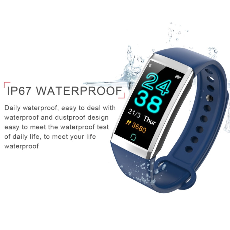 TD19 1.14 inches IPS Screen Smart Bracelet IP67 Waterproof, Support Call Reminder / Heart Rate Monitoring / Blood Pressure Monitoring / Sleep Monitoring / Remote Camera