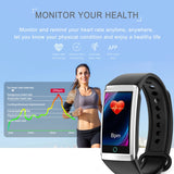 TD19 1.14 inches IPS Screen Smart Bracelet IP67 Waterproof, Support Call Reminder / Heart Rate Monitoring / Blood Pressure Monitoring / Sleep Monitoring / Remote Camera
