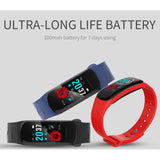 H29 1.14 inches IPS Color Screen Smart Bracelet IP67 Waterproof, Support Step Counting / Call Reminder / Heart Rate Monitoring / Sleep Monitoring