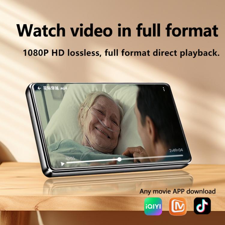 UNIWA MP004 4.0 inch IPS Screen Android 14 AI Smart Music Player Mini Tablet PC 4GB+64GB, 4GB+64GB