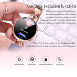 AK15 Fashion Smart Female Bracelet, 1.08 inch Color LCD Screen, IP67 Waterproof, Support Heart Rate Monitoring / Sleep Monitoring / Remote Photography