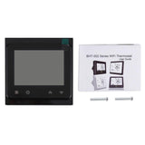 BHT-002GCLW 3A Load Water / Gas Boiler Type LCD Digital Heating Room Thermostat with Time Display, WiFi Control, BHT-002GBLW 3A (Black) Gas Boiler Type, BHT-002GBLW 3A (White) Gas Boiler Type