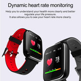 Q58S 1.3 inch TFT Touch Screen IP67 Waterproof Smartwatch, Support Call Reminder/ Heart Rate Monitoring /Blood Pressure Monitoring/ Sleep Monitoring