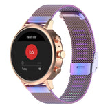 18mm Metal Mesh Wrist Strap Watch Band for Fossil Female Sport / Charter HR / Gen 4 Q Venture HR