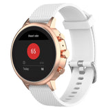 18mm Texture Silicone Wrist Strap Watch Band for Fossil Female Sport / Charter HR / Gen 4 Q Venture HR