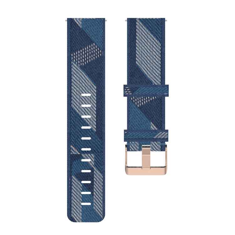20mm Stripe Weave Nylon Wrist Strap Watch Band for Huami Amazfit GTR 42mm / GTS / BIP / BIP Lite