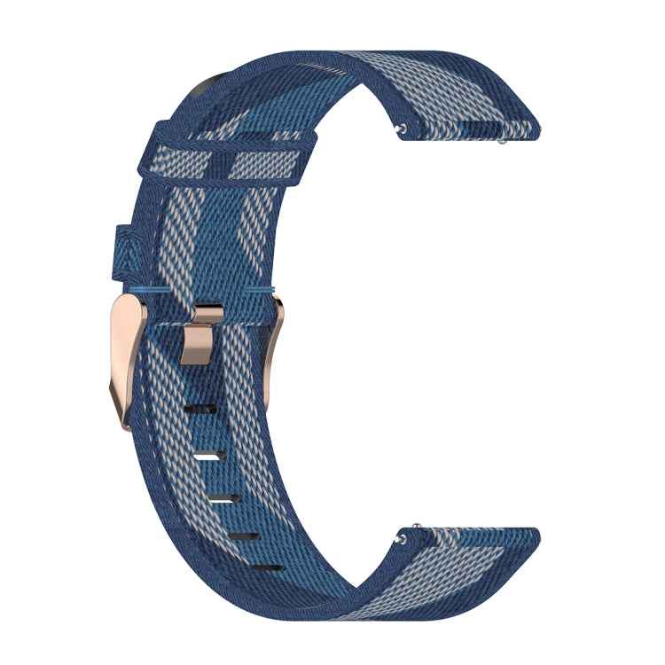 20mm Stripe Weave Nylon Wrist Strap Watch Band for Huami Amazfit GTR 42mm / GTS / BIP / BIP Lite