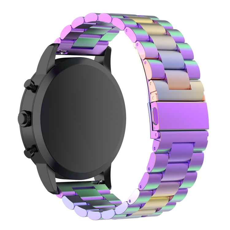22mm Steel Wrist Strap Watch Band for Fossil Hybrid Smartwatch HR, Male Gen 4 Explorist HR / Male Sport