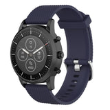 22mm Texture Silicone Wrist Strap Watch Band for Fossil Hybrid Smartwatch HR, Male Gen 4 Explorist HR, Male Sport