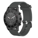 22mm Texture Silicone Wrist Strap Watch Band for Fossil Hybrid Smartwatch HR, Male Gen 4 Explorist HR, Male Sport