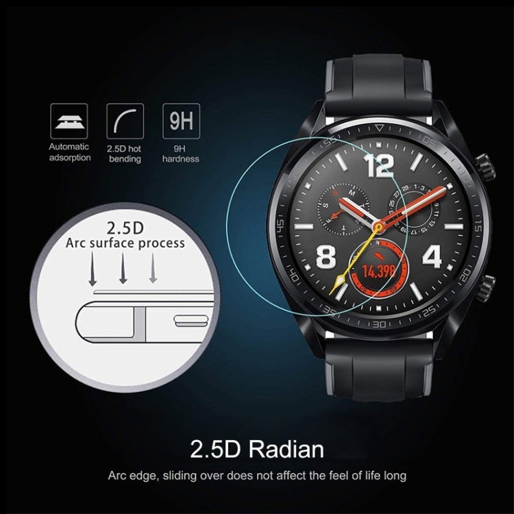 28mm Diametral Universal Tempered Glass Film for Galaxy, LG, Sony, Huawei, Garmin, 28mm
