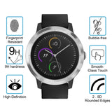 2 PCS ENKAY Hat-Prince for Garmin vivoactive 3 Smart Watch 0.2mm 9H Surface Hardness 2.15D Explosion-proof Tempered Glass Screen Film