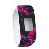 Colourful Feathers Pattern Silicone Sport Watch Band for Garmin Vivofit JR, Size: Large