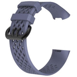 Square Hole Adjustable Sport Watch Band for FITBIT Charge 3