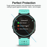2 PCS ENKAY Hat-Prince for Garmin Forerunner 235 Smart Watch 0.2mm 9H Surface Hardness 2.15D Explosion-proof Tempered Glass Screen Film
