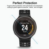 2 PCS ENKAY Hat-Prince for Garmin Forerunner 630 Smart Watch 0.2mm 9H Surface Hardness 2.15D Explosion-proof Tempered Glass Screen Film