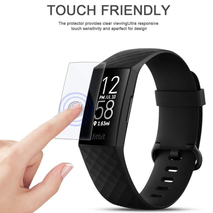 5 PCS for Fitbit Charge 3 / 4 TPU Soft Explosion-proof Screen Film, For Fitbit Charge 3