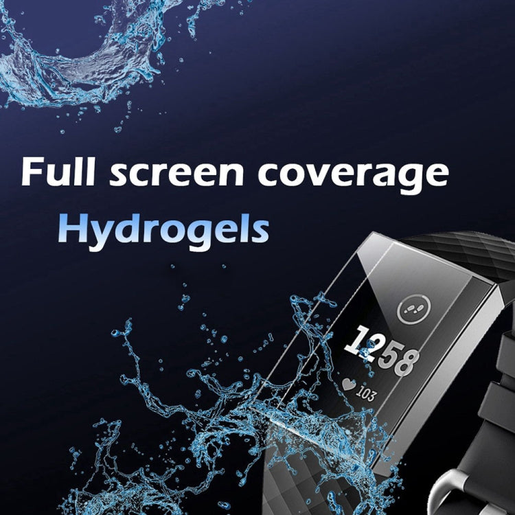 5 PCS for Fitbit Charge 3 / 4 TPU Soft Explosion-proof Screen Film, For Fitbit Charge 3