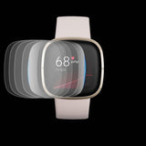 5 PCS for Fitbit Versa 3 / Sense TPU Soft Explosion-proof Screen Film, For Fitbit Versa 3
