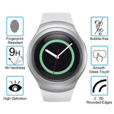 2 PCS ENKAY Hat-Prince for Samsung Gear S2 Smart Watch 0.2mm 9H Surface Hardness 2.15D Explosion-proof Tempered Glass Screen Film
