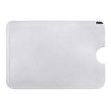 100pcs Aluminum Foil Anti Theft RFID Blocking Sleeve Card Protector, Size: 9.1*6.3cm, RFID SAFE 100pcs