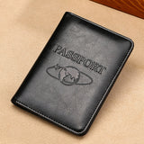 TP-8296 Multi-functional RFID Leather Travel Passport Holder