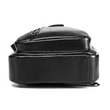 6027 Men Crossbody Bag Casual Multi-function Shoulder Waist Bag