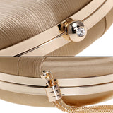Women Fashion Banquet Party Silk Handbag
