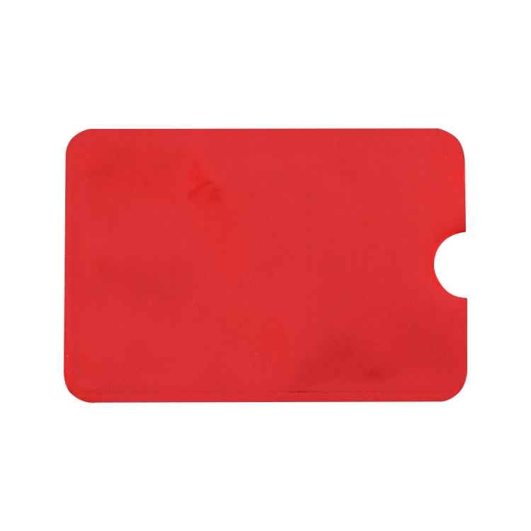 100pcs Aluminum Foil RFID Blocking Credit Card ID Bank Card Case Card Holder Cover, Size: 9 x 6.3cm