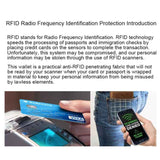 100pcs Aluminum Foil RFID Blocking Credit Card ID Bank Card Case Card Holder Cover, Size: 9 x 6.3cm