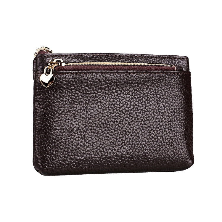 2013 Antimagnetic RFID Multifunctional Litchi Texture Women Large Capacity Hand Wallet with Card Slots Coffee