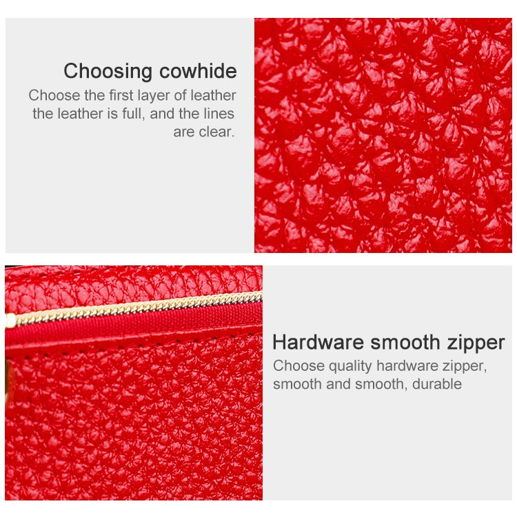 2013 Antimagnetic RFID Multifunctional Litchi Texture Women Large Capacity Hand Wallet with Card Slots