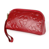 2026 Multifunctional Litchi Texture Women Large Capacity Hand Wallet Shell bag with Card Slots
