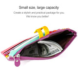 3572 Litchi Texture Leather Zipper Lady Wallet Large-capacity Purse