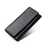 3591C Multi-function Litchi Texture Leather Wallet Large-capacity Purse