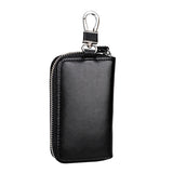 9102 Multi-function Waist Hanging Leather Zipper Wallet Keys Holder Bag