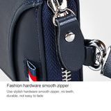 9102 Multi-function Waist Hanging Leather Zipper Wallet Keys Holder Bag