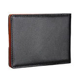 9602 Antimagnetic RFID Mini Crazy Horse Texture Leather Wallet Billfold, 9602
