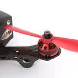 100 PCS iFlight M5 CW 6061 Aluminum Motor Screw Nuts Nylon Insert Self Lock Flange Nut for RC FPV Racing Drone Motor, M5 CW 6061(Black), M5 CW 6061(Red)