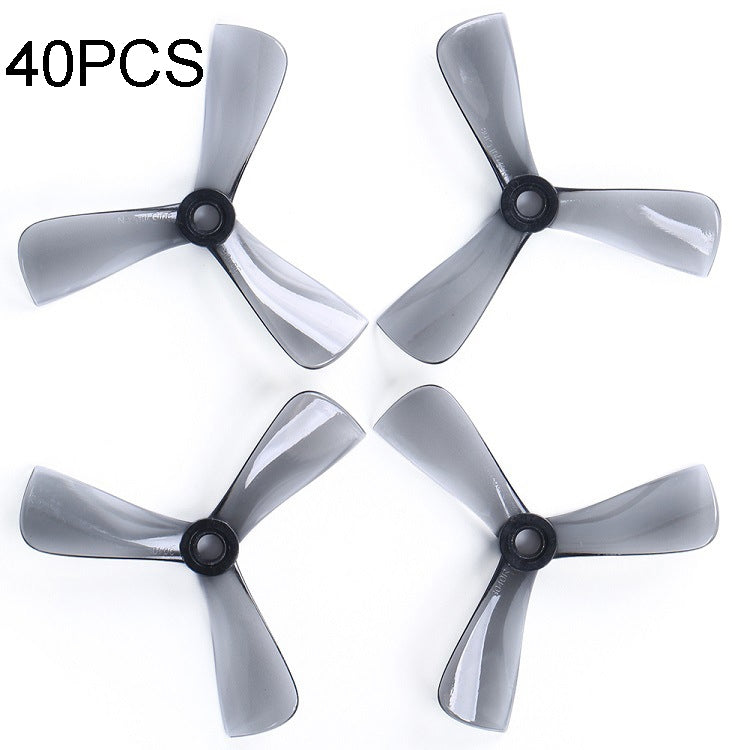 10 Packs / 40pcs iFlight Cine 3040 3 inch 3-Blade FPV Freestyle Propeller for RC FPV Racing Freestyle Drones BumbleBee MegaBee Accessories Grey